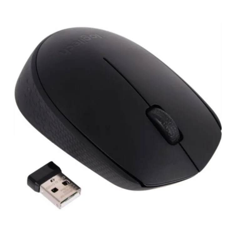 Mouse Logitech B170 Wireless USB  Black Mini